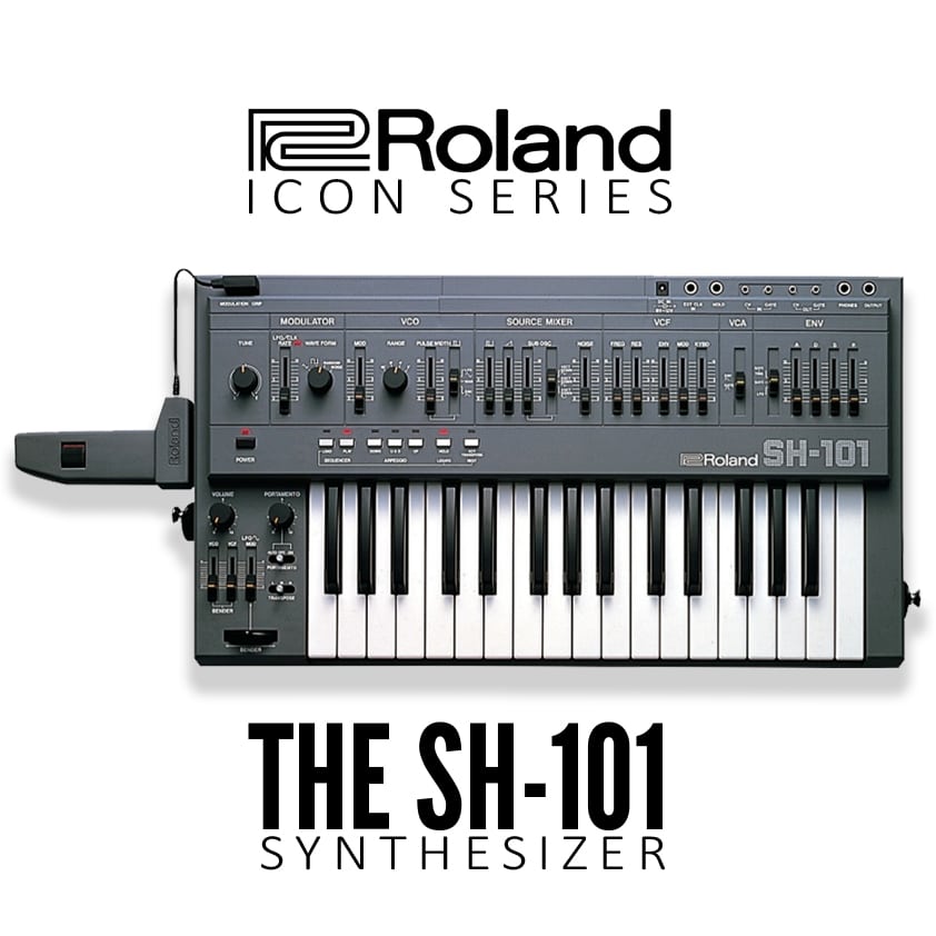 Roland SH-101 シンセサイザー鍵盤楽器 - 鍵盤楽器