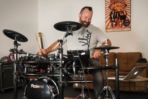 learning how to drum