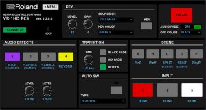 Reote Control Software for VR-1HD