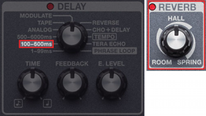 delay/reverb