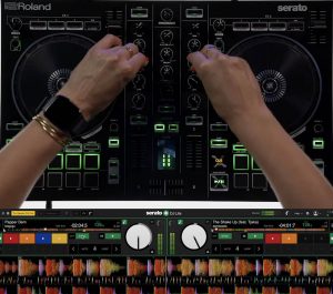 Harmonic mixing with the DJ-202